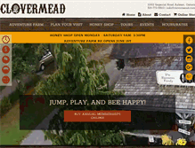 Tablet Screenshot of clovermead.com